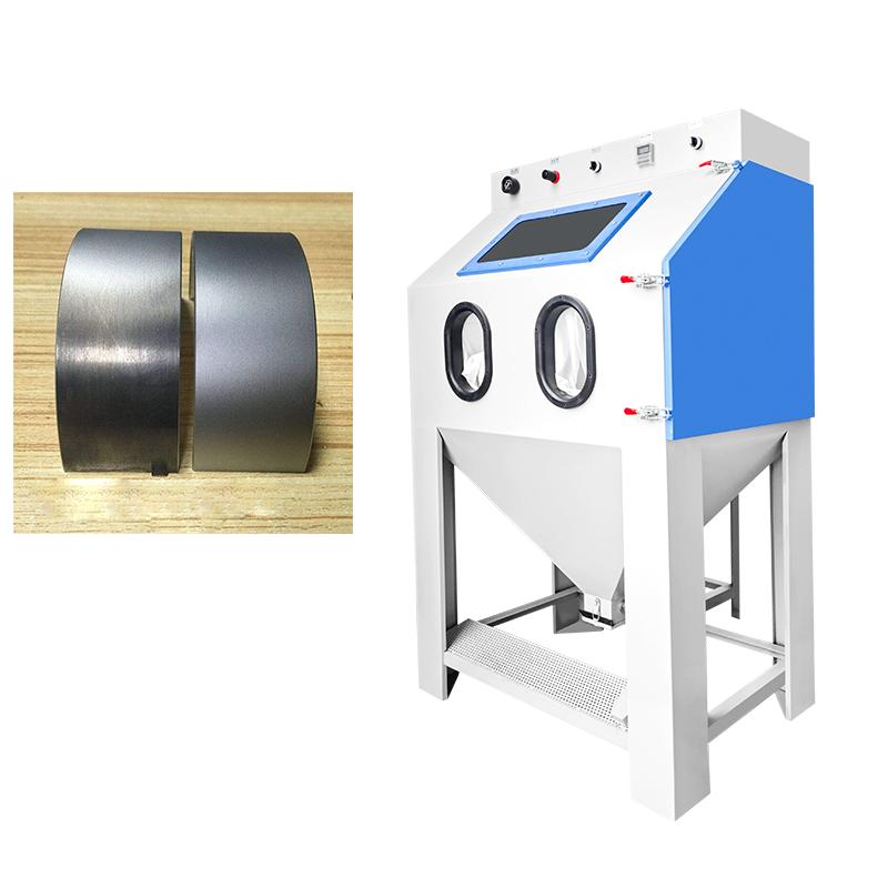 China Factory Automatic Return Sand Blasting Machine for Descaling Rust Removal