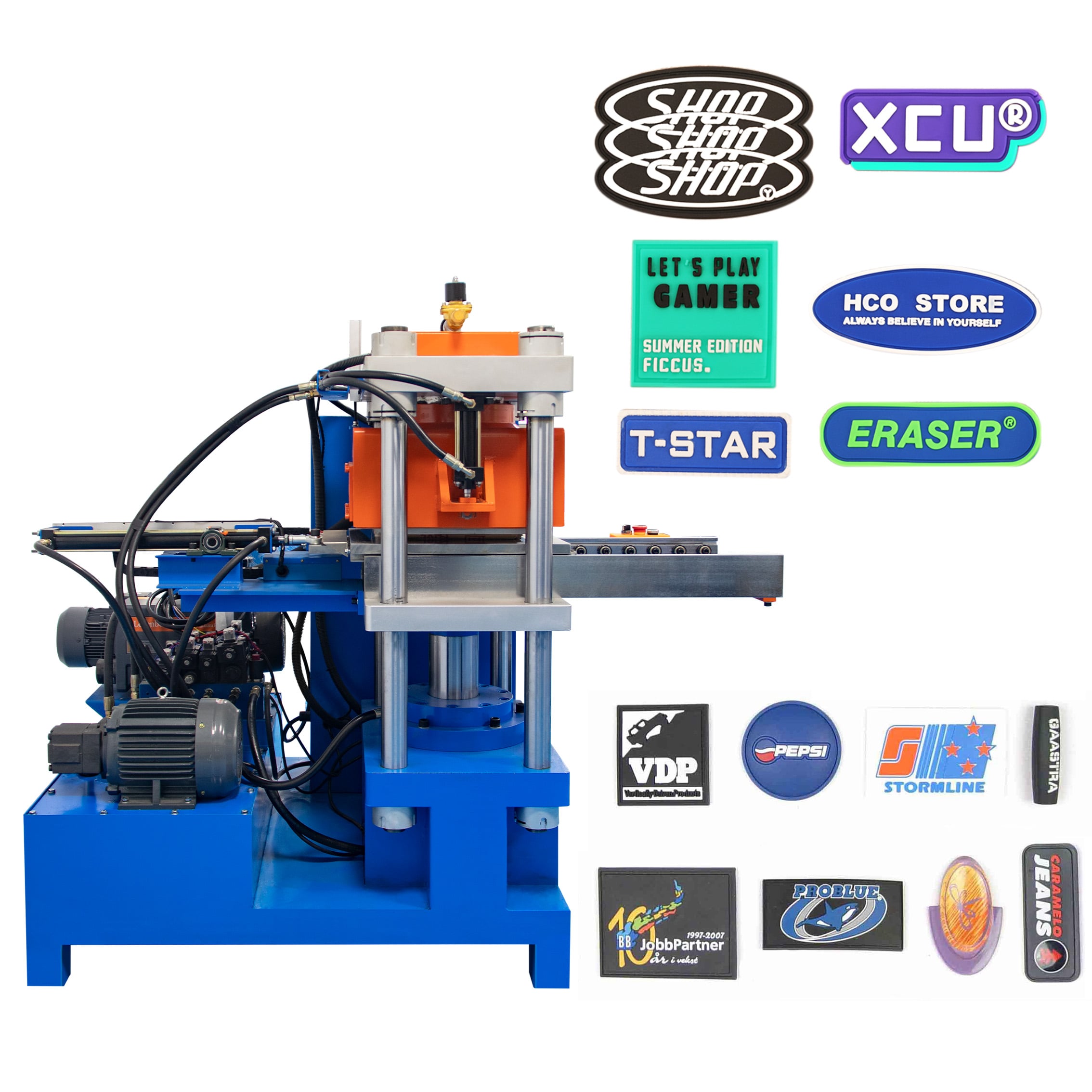 50T Pressure 2D 3D Silicone Vacuum Vulcanizing Heat Hot Curing Pressing Press Machine for Making Garment Trademark Logo
