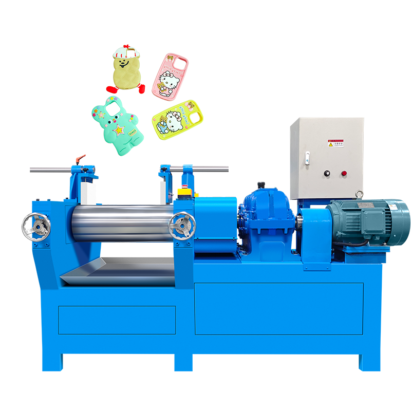 Automatic 9 Inch Silicone Rubber Refining Mill Machine for Solid Original Raw Material Color Milling