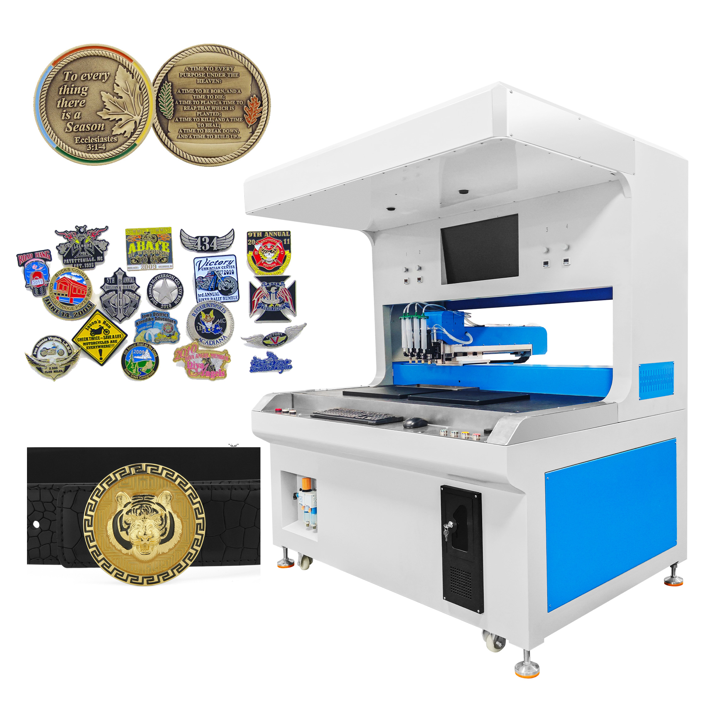 Enamel Painting Dispensing Machine Enamel Dispensing Machine Lapel Pins for Metal Product