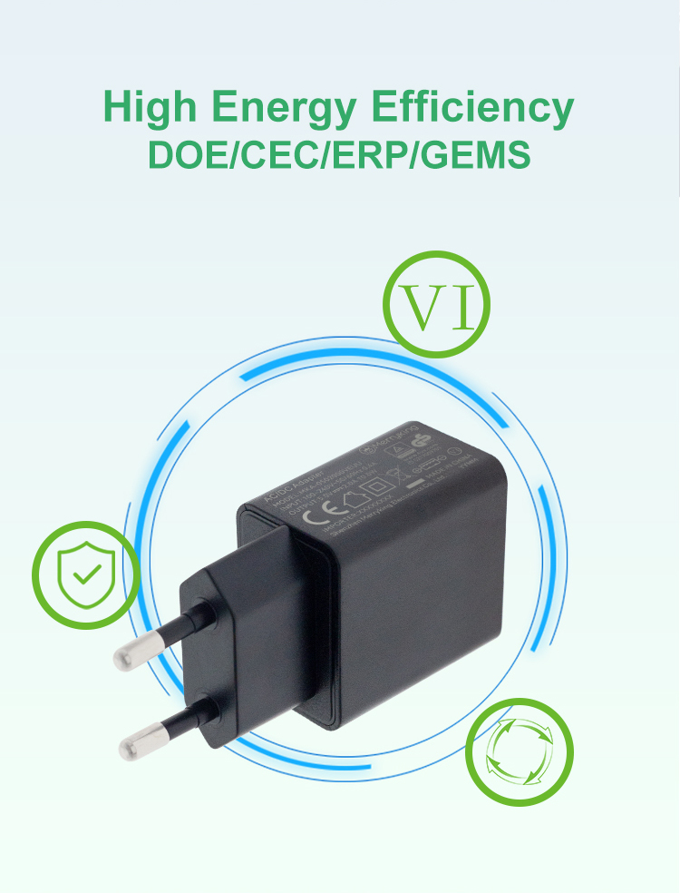 European Type 5V 2.5A USB Portable Charger