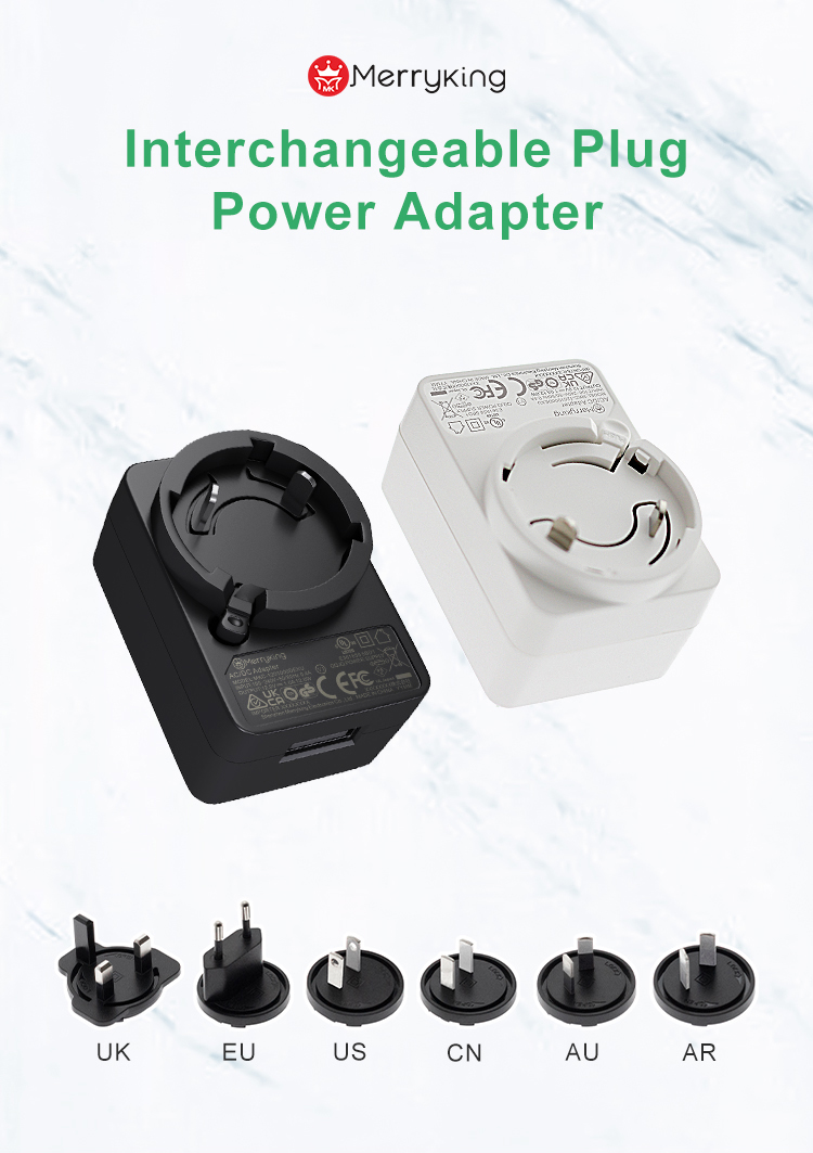 Universal 5V 2100mA Detachable Adapter Charger