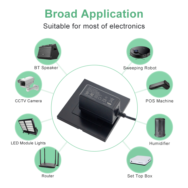 US Plug AC DC Adapter 12V 1A Power Supply