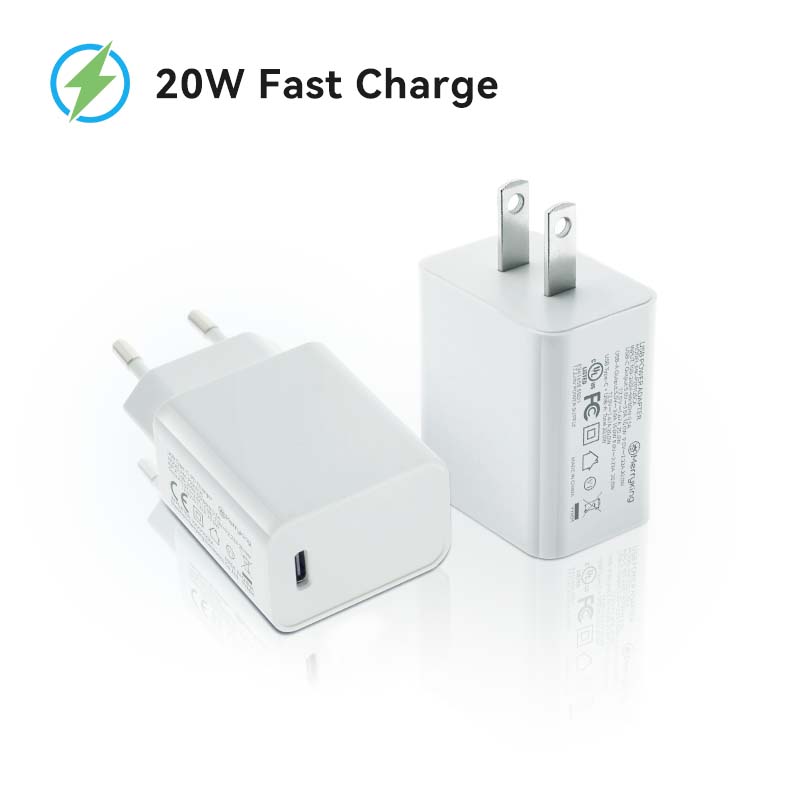 Pengecas Pantas Jenis Amerika 9V 2.22A Jenis C