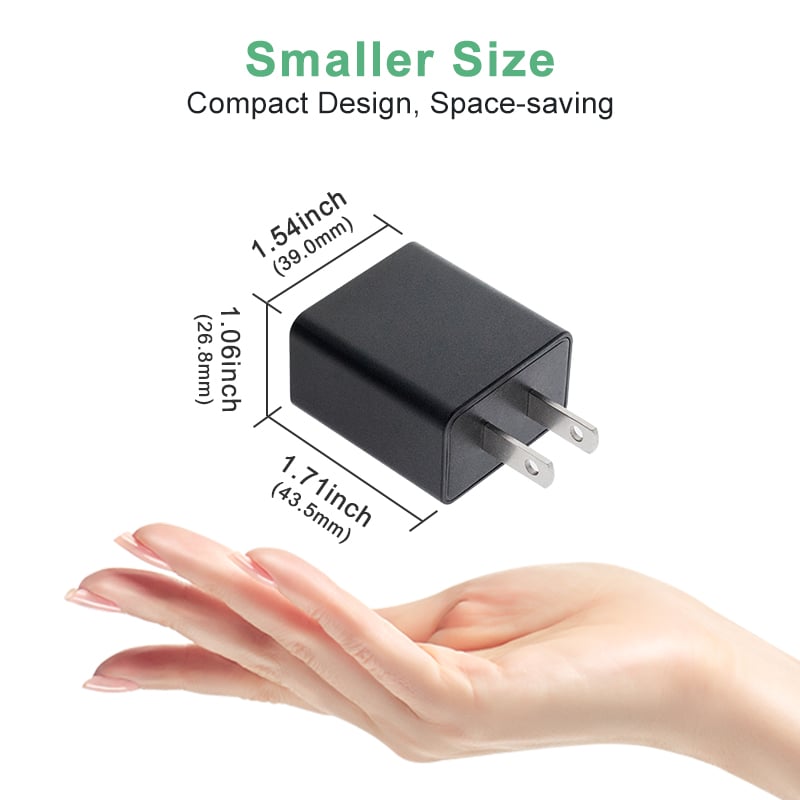 US Standard 5V 0.8A USB A Charger Block