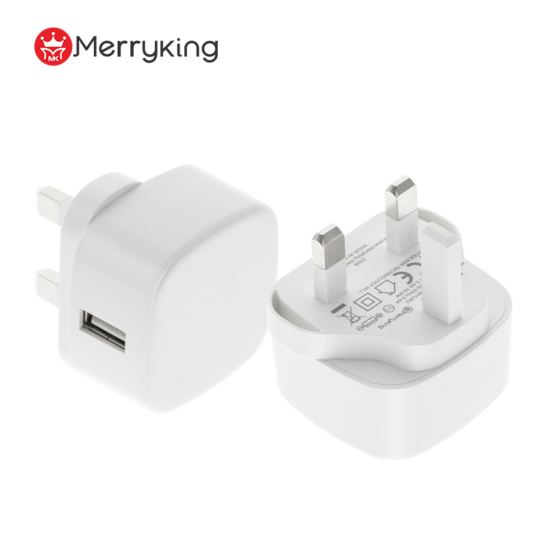 كتلة شاحن USB من النوع البريطاني 5V 2A
