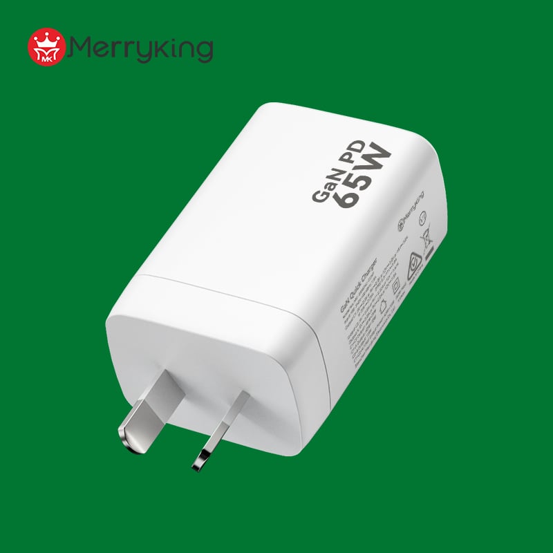 Avustralya Tipi 65W 2C 1A GaN Şarj Cihazı