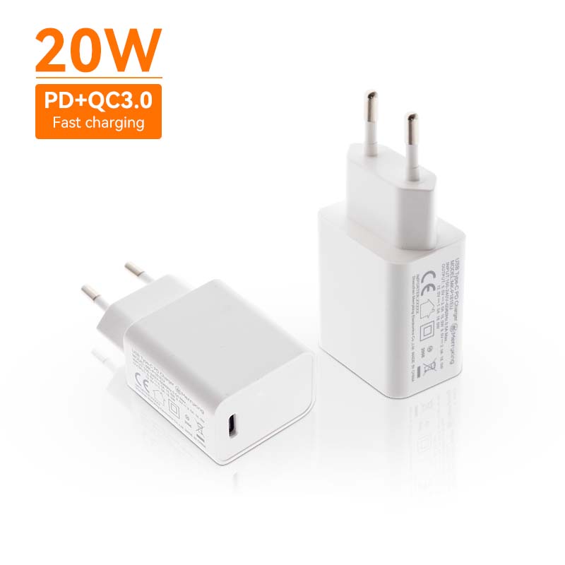 ตัวชาร์จเร็วแบบยุโรป 20W 12V 1.67A แบบ C