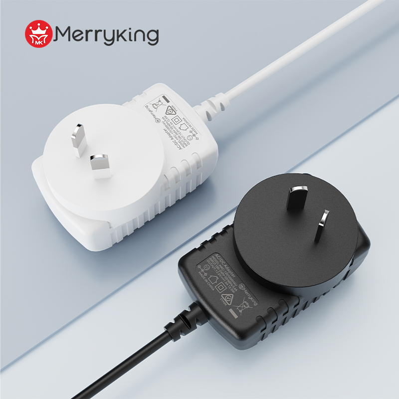 Adaptor Pŵer â Phlug Awstralia 5V 2.1A