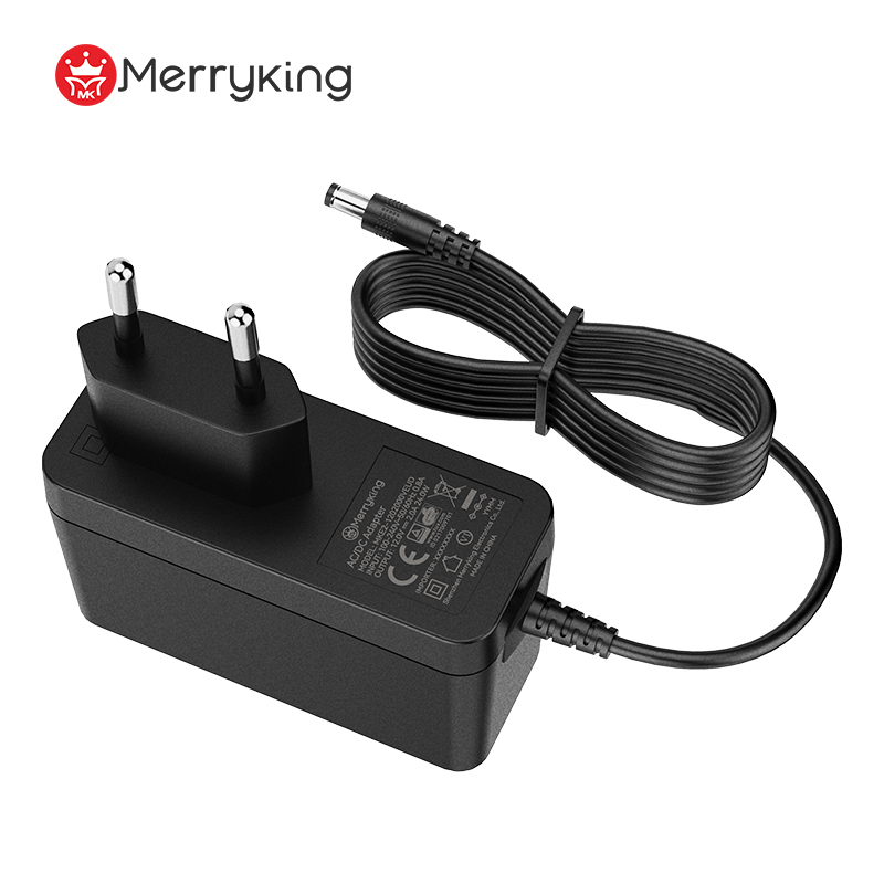 EU प्रकार 12V 2.5A बिजली एडॉप्टर