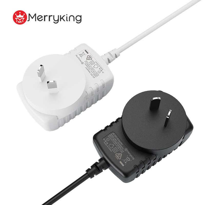 Adaptor Pŵer â Phlug Awstralia 5V 2.1A