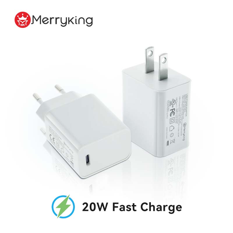 ตัวชาร์จเร็วแบบยุโรป 20W 12V 1.67A แบบ C