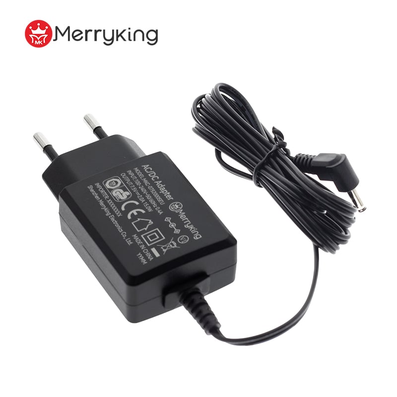 EU vtič AC adapter 8 V 2000 mA