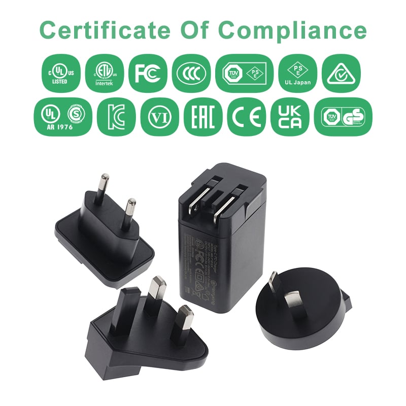 AU tüüp 5 V 2,1 A DC väljundiga vooluadapter