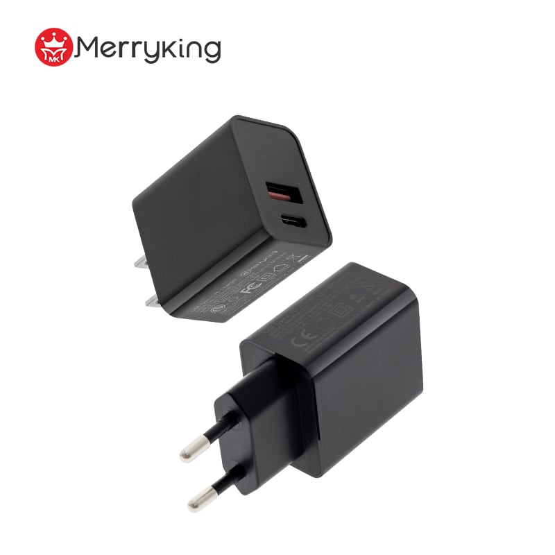 EU Type PD 20W Fast Charger Block