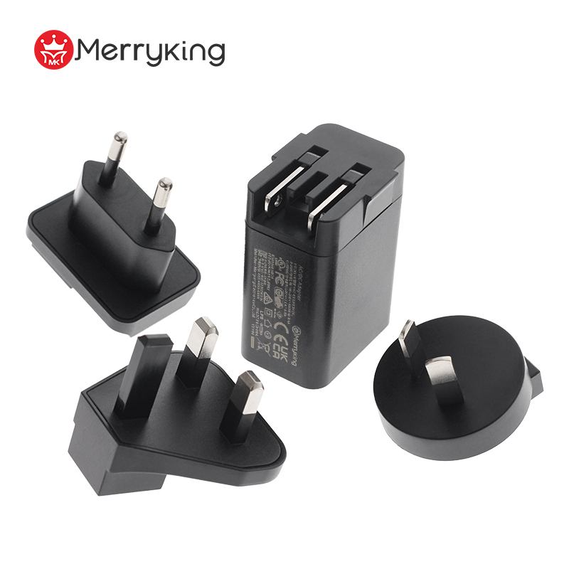 Maināms tips 5V 3000mA USB divu portu uzlādētājs