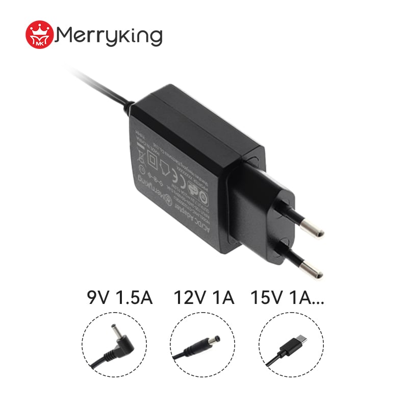 EU vtič AC adapter 8 V 2000 mA