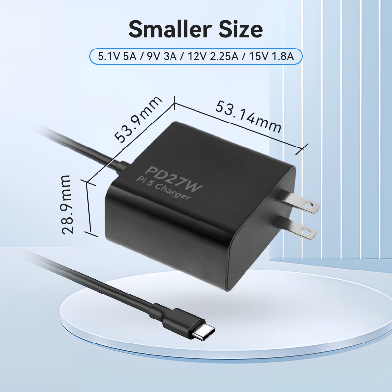 US Type 27W 12V/2.25A Raspberry Pi Charger