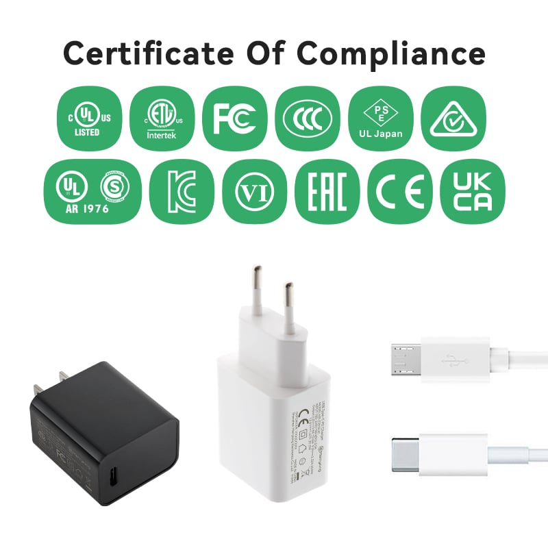Adaptor Pengisi Daya USB Tipe AS PD 18W 9V 2A