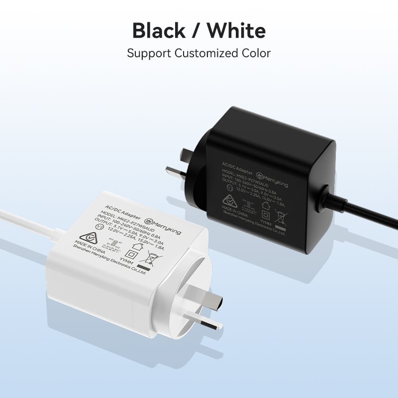 AU Type 27W 9V 3A Raspberry Pi Type Charger