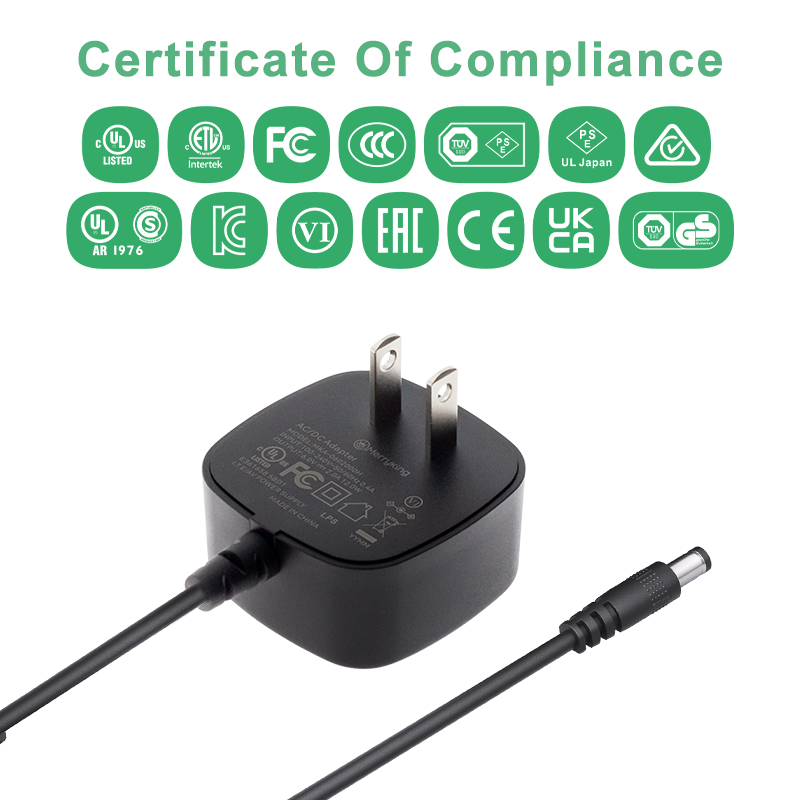 American Plug AC DC Plug Power Supply 5V 2.1A