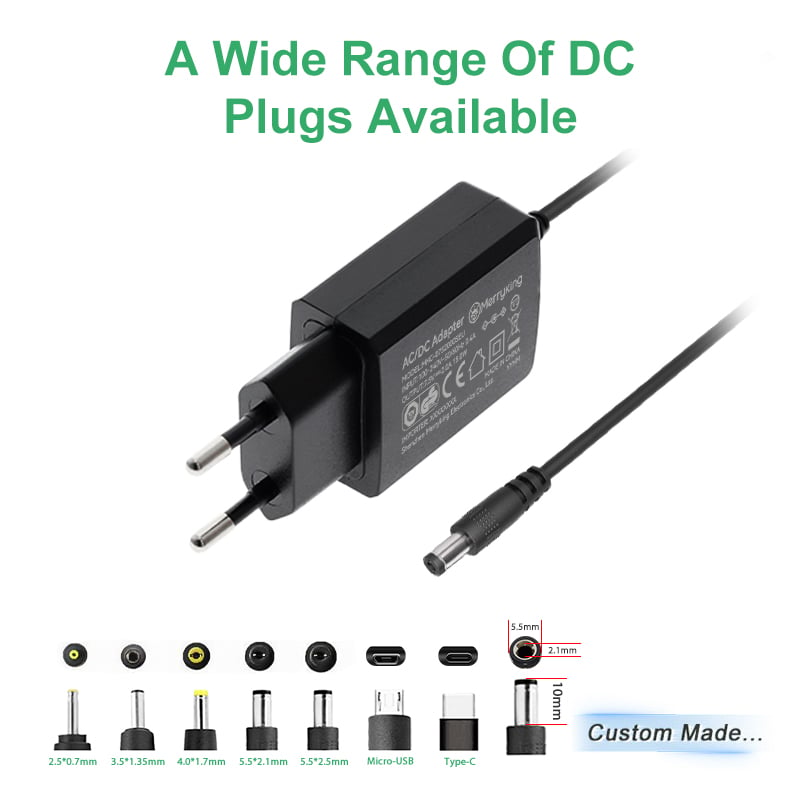 EU vtič AC adapter 8 V 2000 mA