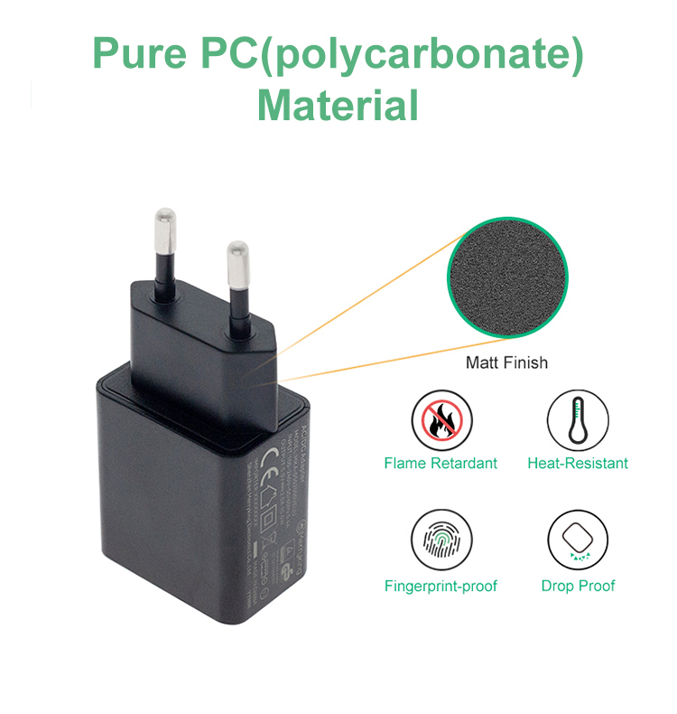 European Type 5V 2.5A USB Portable Charger