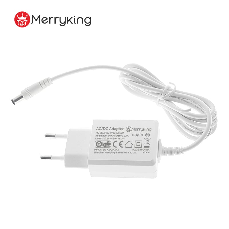EU vtič AC adapter 8 V 2000 mA