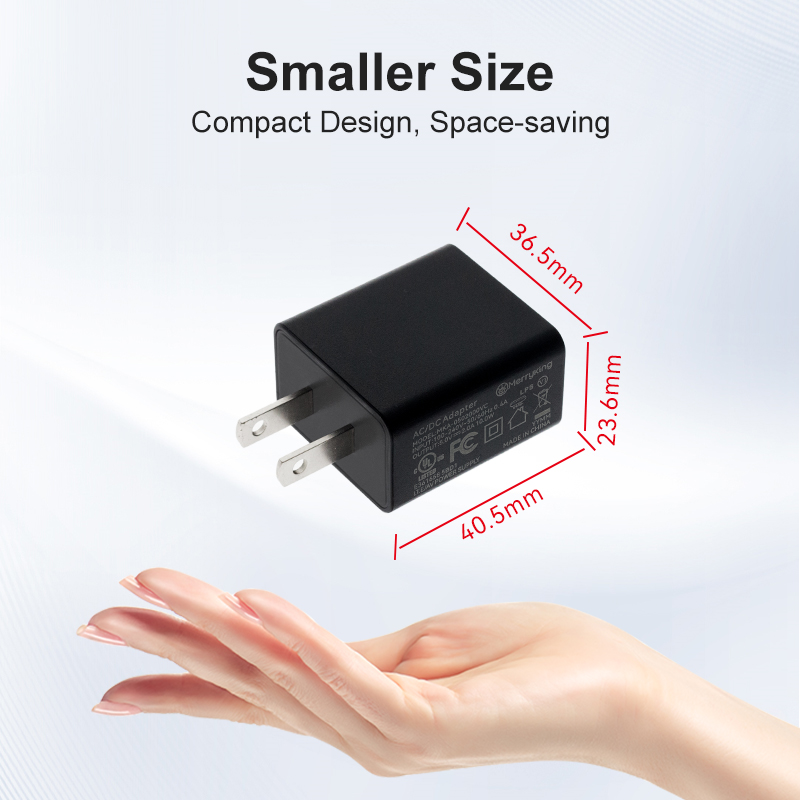 Bộ sạc Type-C 5V 1500mA cắm Mỹ