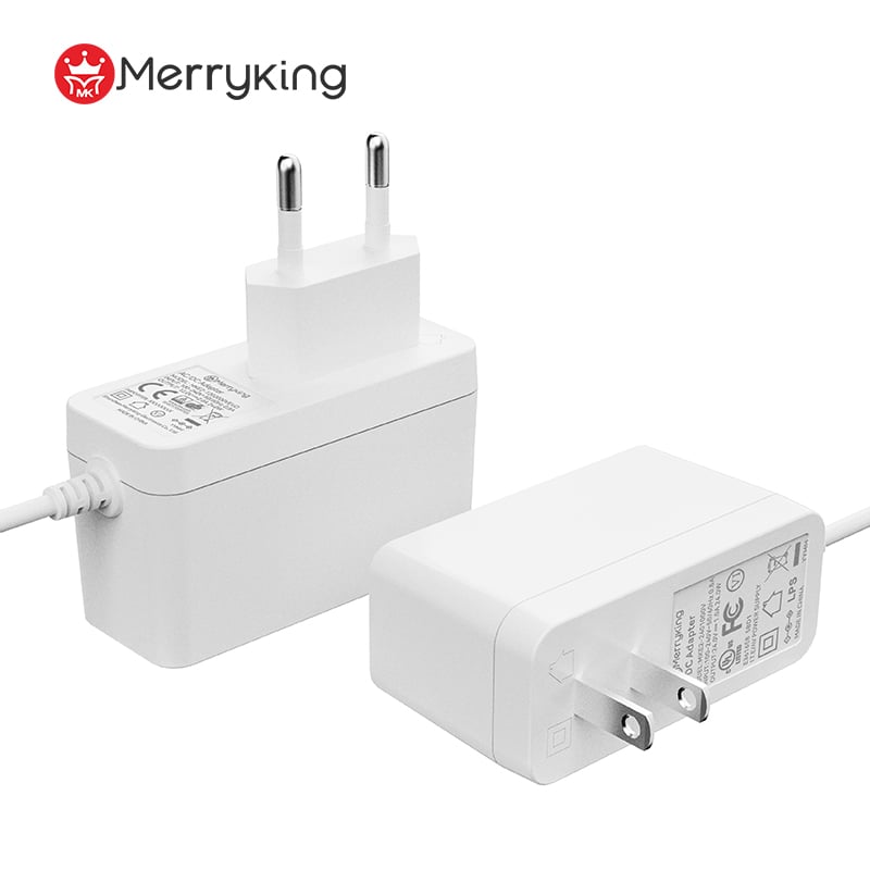 EU प्रकार 12V 2.5A बिजली एडॉप्टर