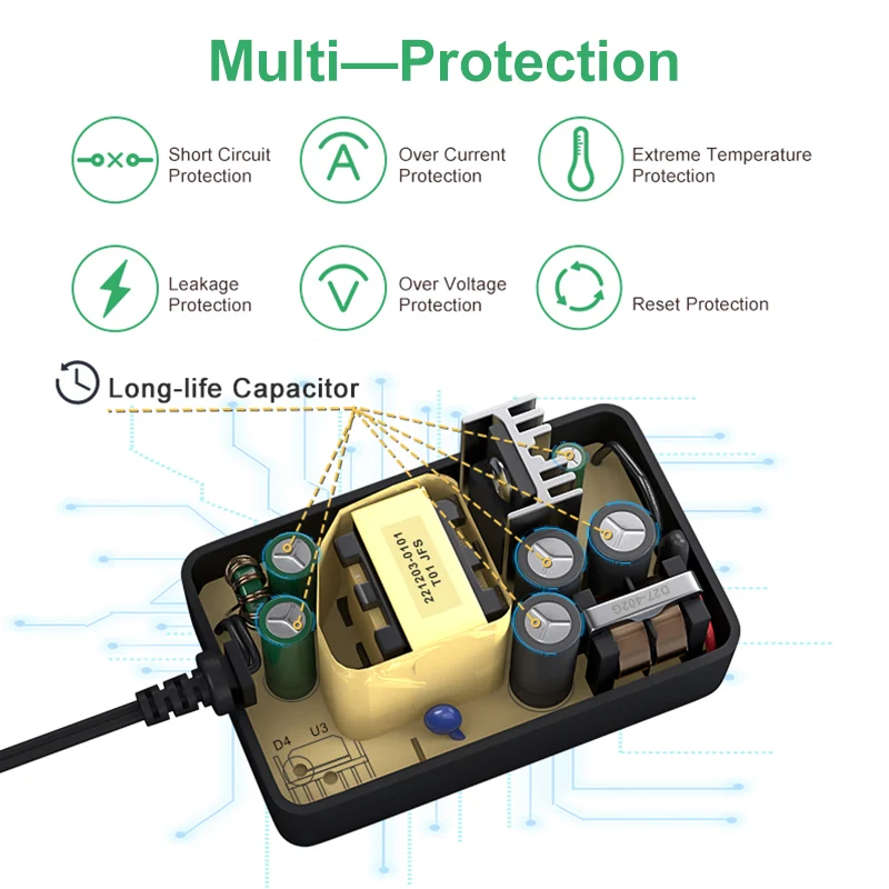 15V 2A Medical Power Supply Adapter