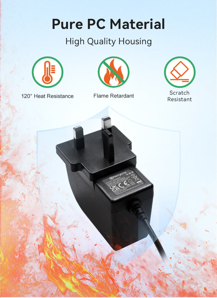 UK Plug 15V 2A Power Adaptor