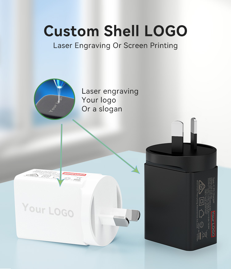 AU Plug Type-c 18W Fast Charger