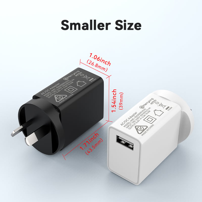 Caricabatterie Tipo A Standard 5Volt 2Amp AU