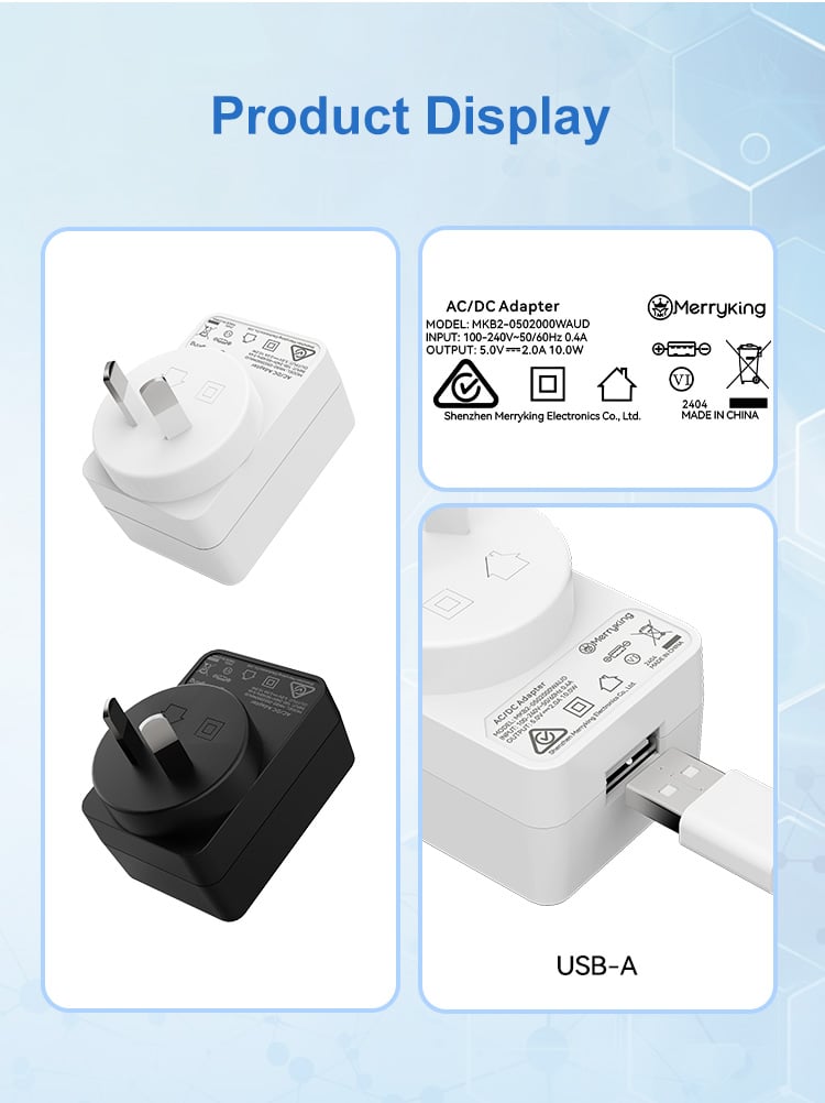 5V 1A Medical Grade Power Adapter