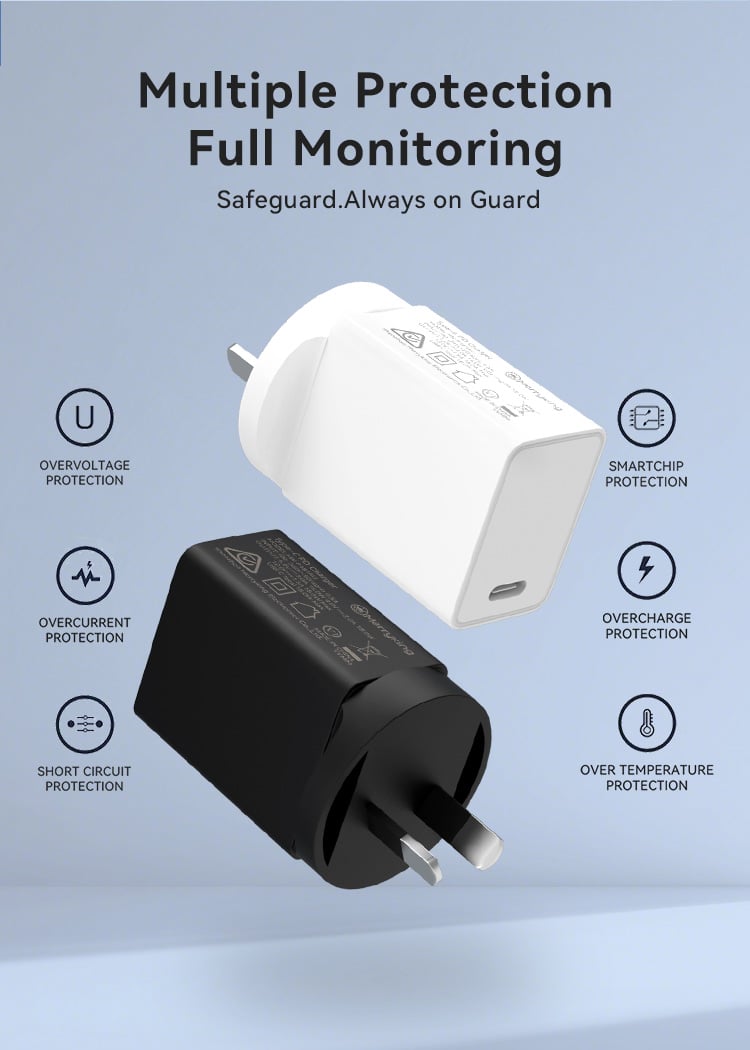 AU Plug Type-c 18W Fast Charger