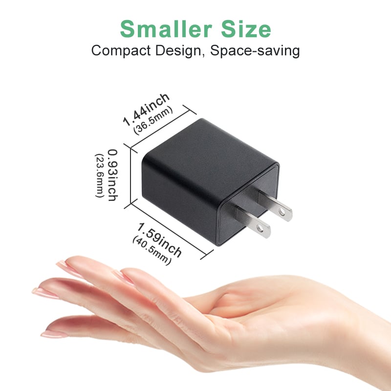 American Type 5 V 2,4 A Wall USB Charger Adapter