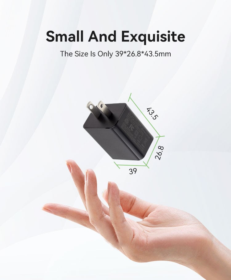 US Plug Single Type-c 20W PD Charger