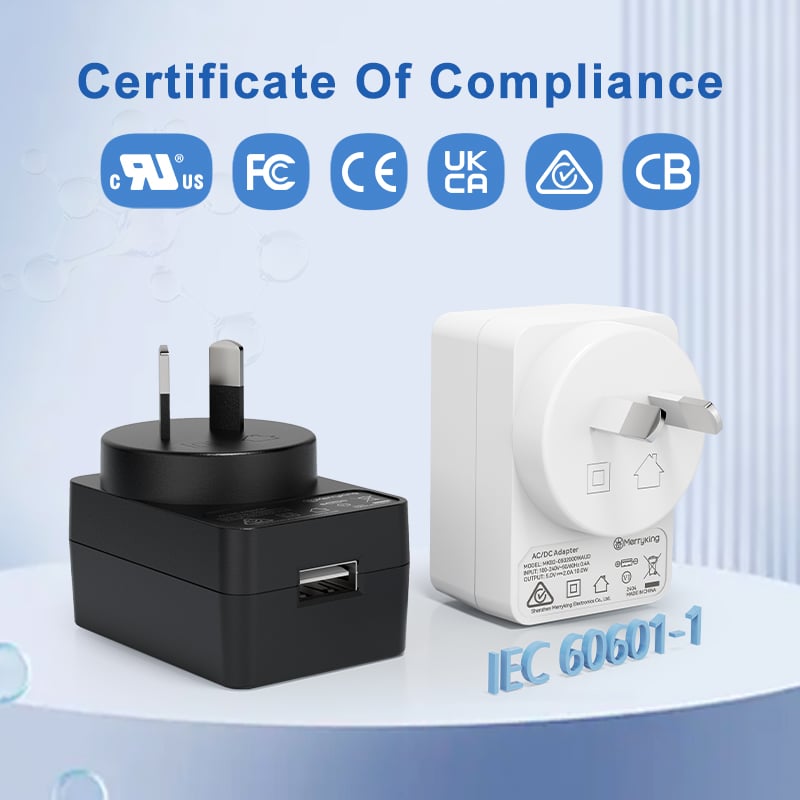 5V 1A Medical Grade Power Adapter