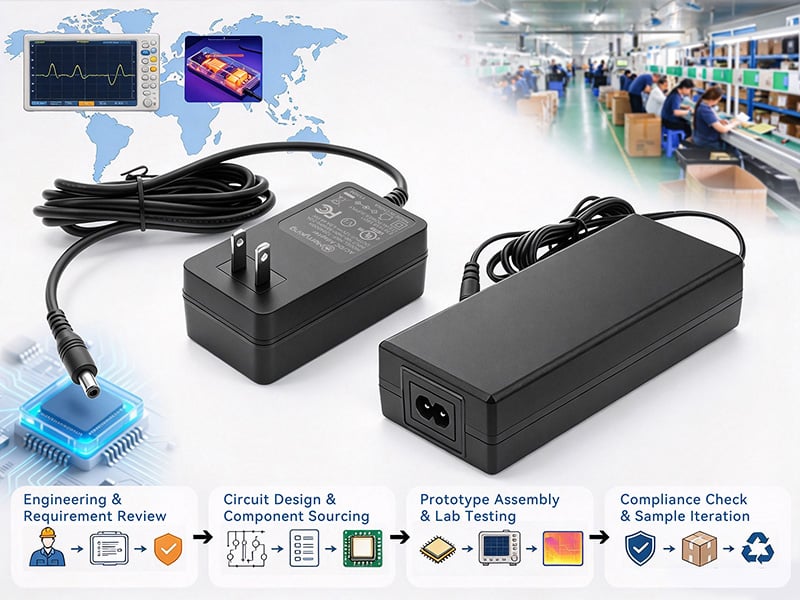 what is the lead time for a custom ac adapter prototype-1