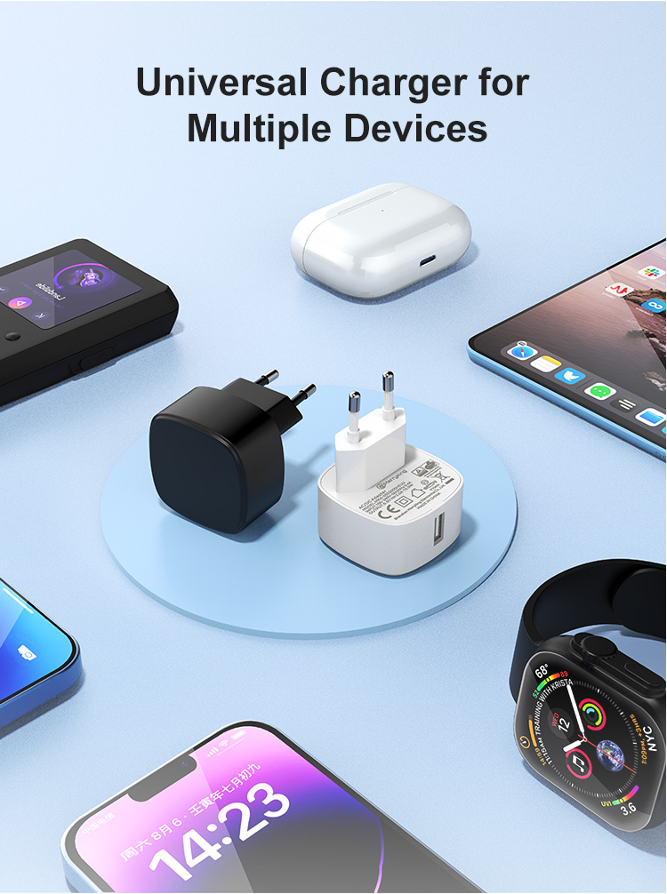 European Type 5V 2.5A USB Portable Charger