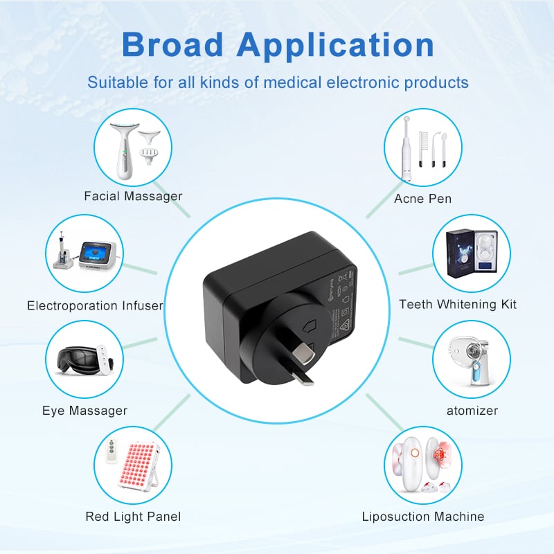 5V 1A Medical Grade Power Adapter
