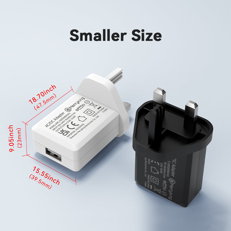Egyesült Királyság szabvány 5Volt 1,2Amp USB falitöltő
