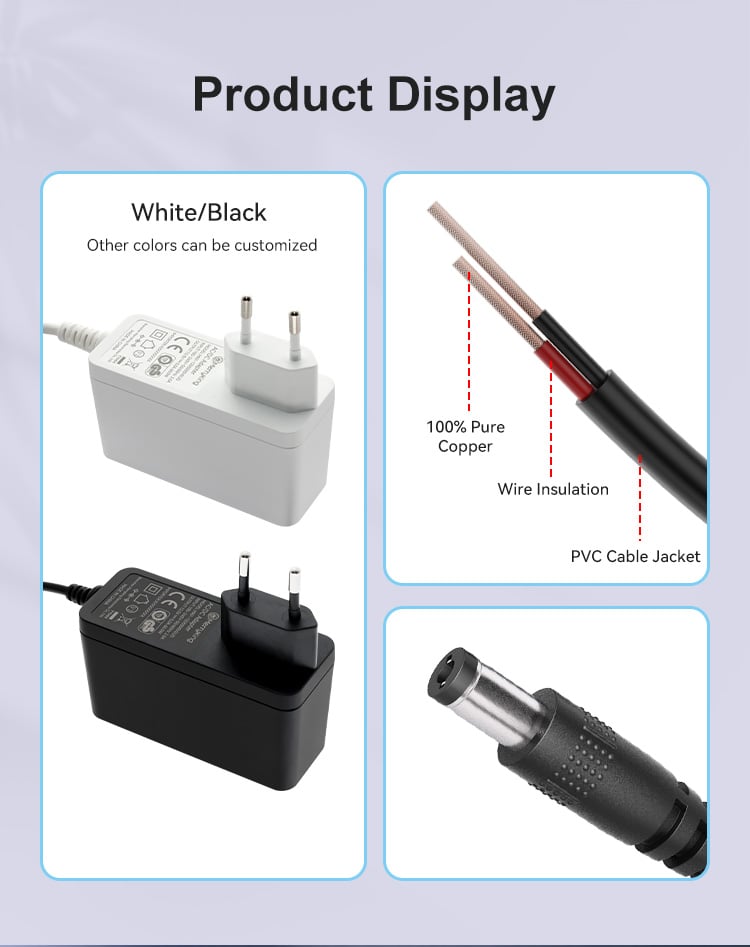 EU Plug 19V 3A Switching Power Supply