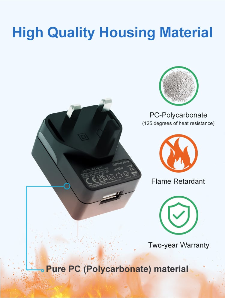 AC DC 6 Volt 2 Amp Medical Power Supply