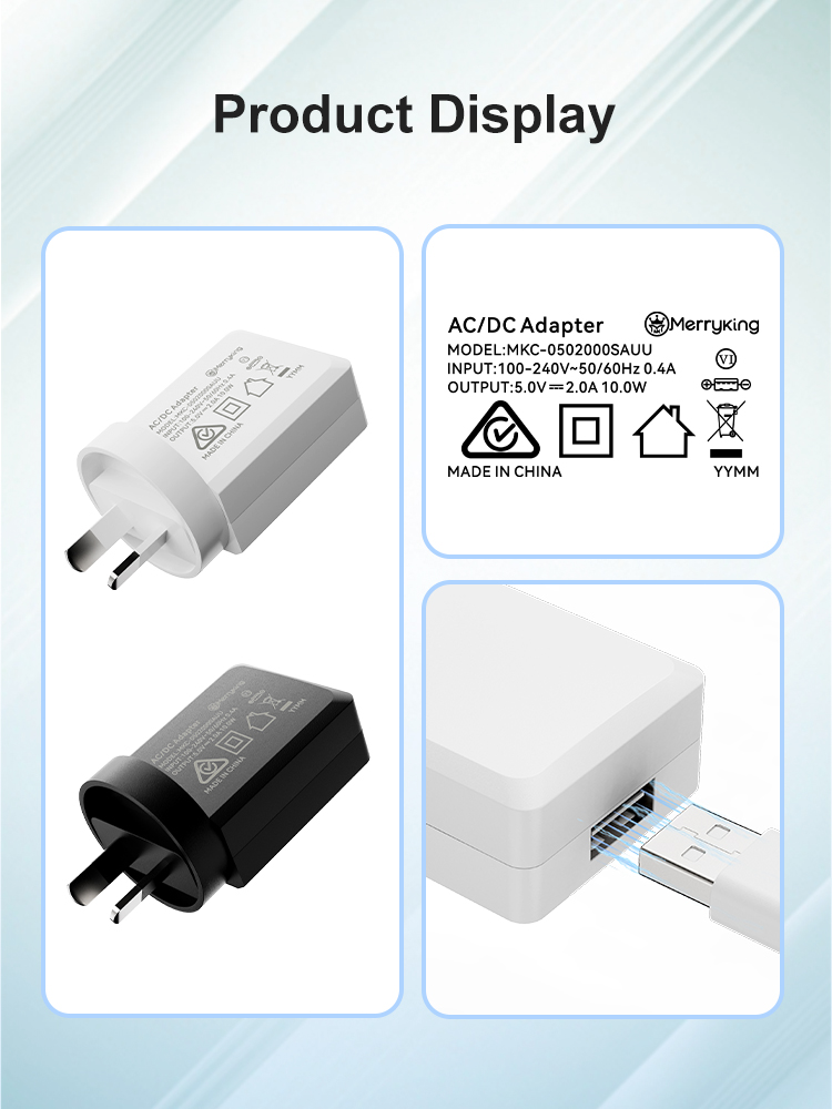 Australian Standard 5Volt 1.5Amp charger block