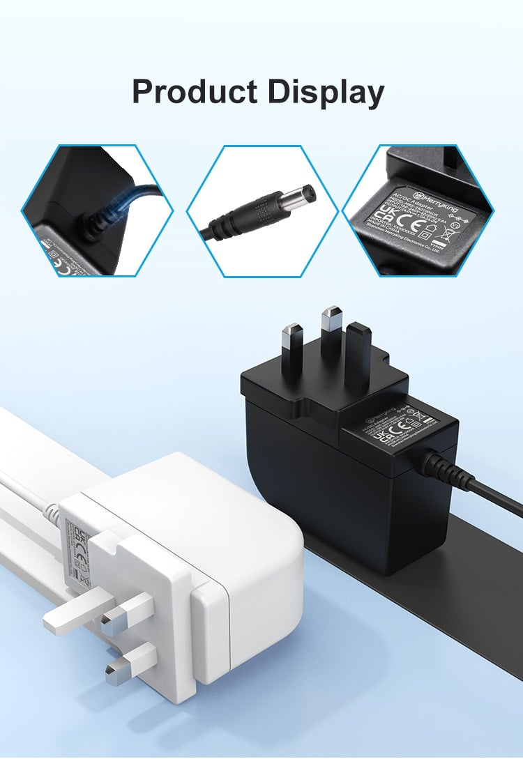 UK Plug 15V 2A Power Adaptor