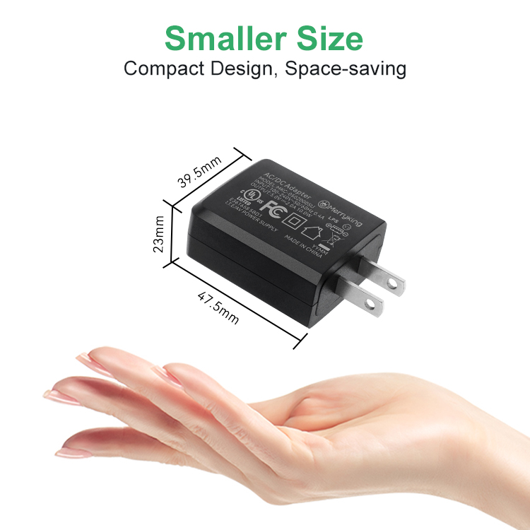 American Standard 5Volt 2.1Amp Black USB A Charger