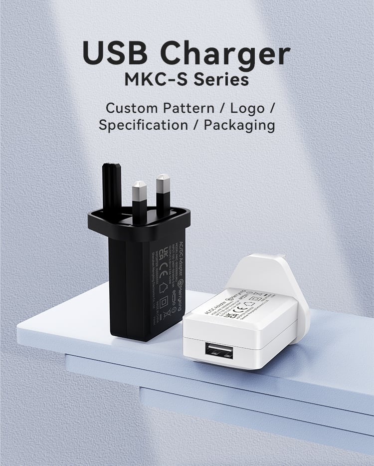 UK Standard 5Volt 1.2Amp USB Wall Charger