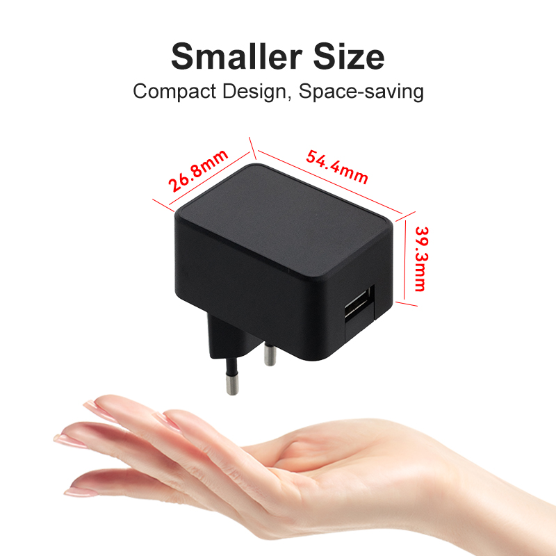 EU utikač 5V 2,5A zidni USB punjač